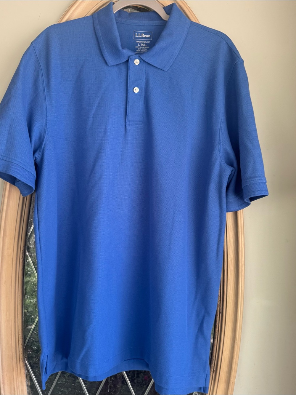 L.L. Bean Men's Polo Shirt in Blue
